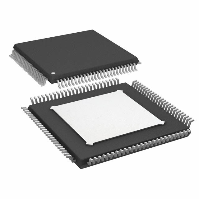 IC AAF/ADC 12B 10M-80M 100TQFP