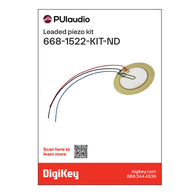 LEADED PIEZO KIT