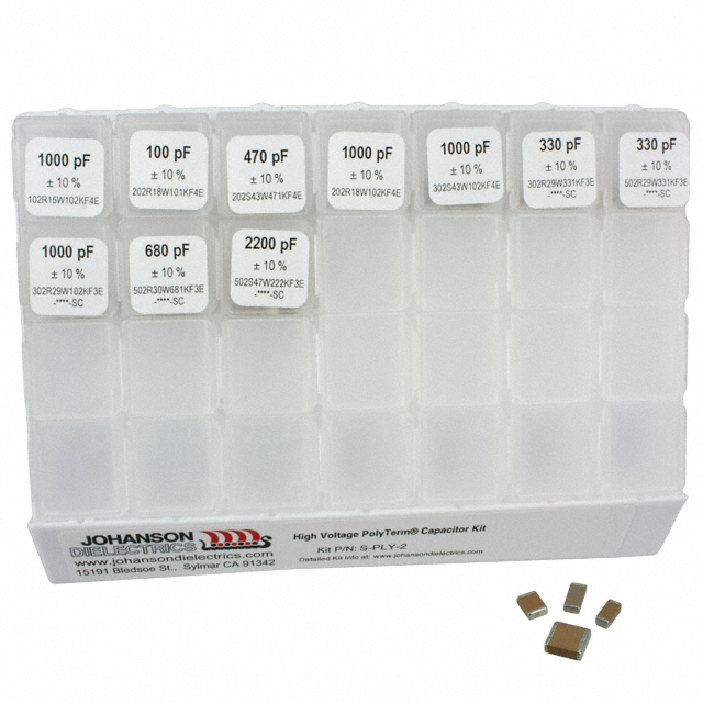 CAP KIT CER 100PF-2200PF 200PCS