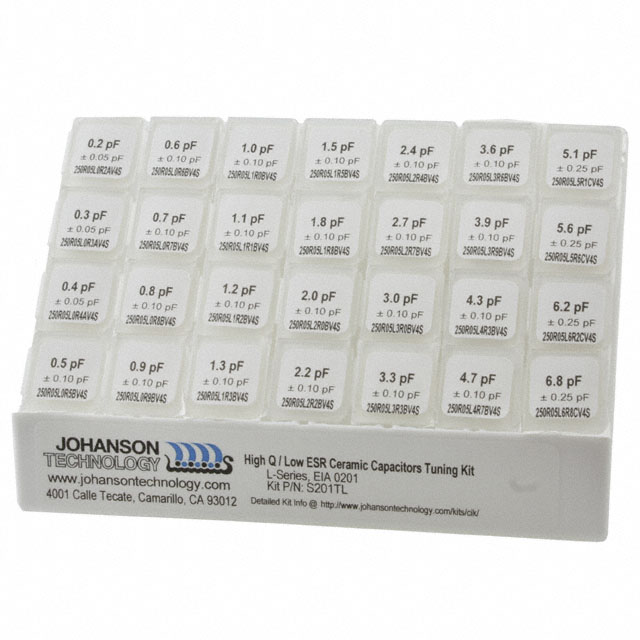 CAP KIT CER 0.2PF-6.8PF 1400PCS