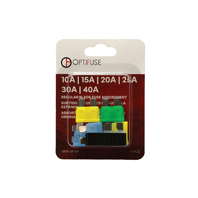 Reg Blade Assorted, 10-40A, 8PC