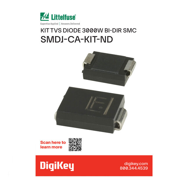 KIT TVS DIODE 3000W BI-DIR SMC