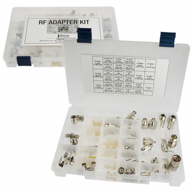 KIT RF ADAPTER 50 OHM 72PCS