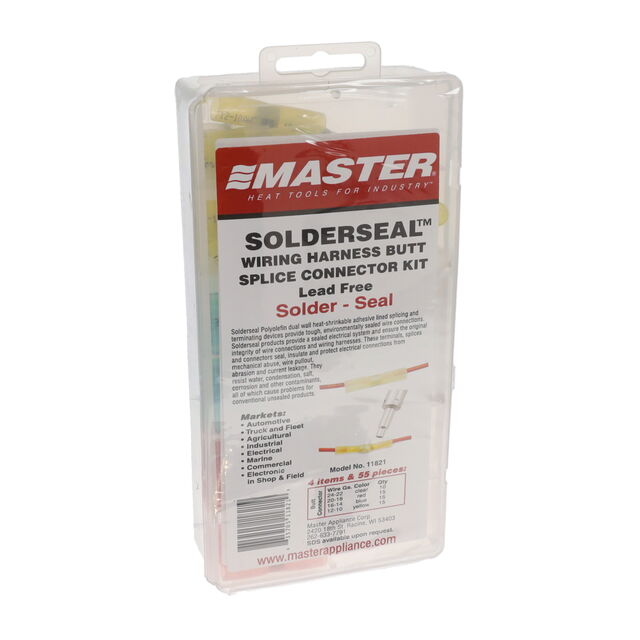 SOLDERSEAL BUTT SPLICE CONN 55PC