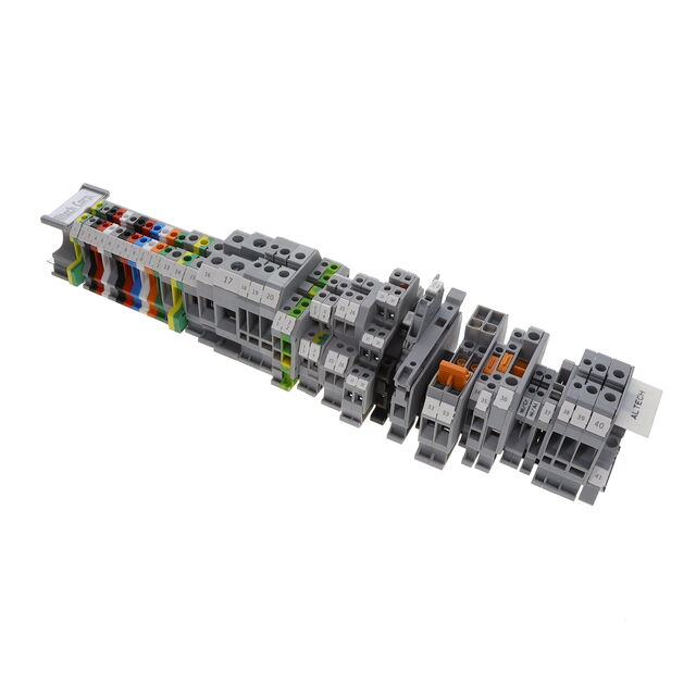 DIN-RAIL SCREW TERM BLKS SAMPLE