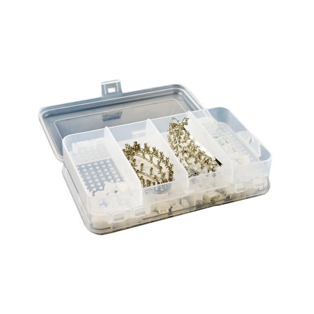 CONN KIT 2.54MM RECT 140PCS