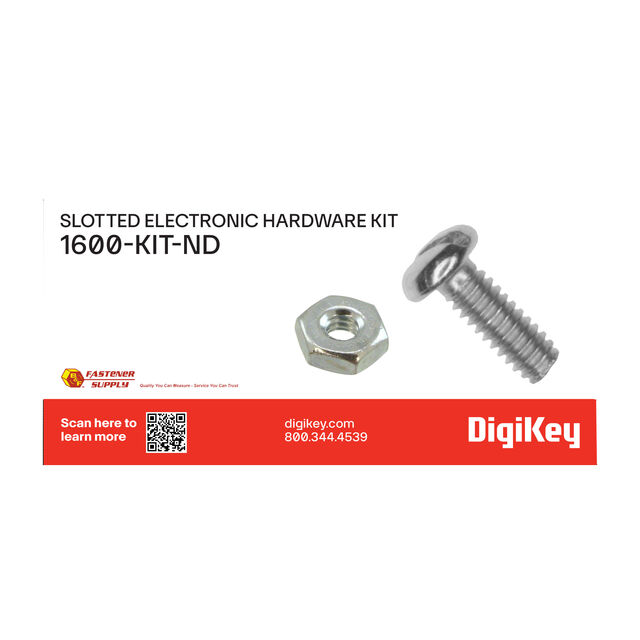 SLOTTED ELECTRONIC HARDWARE KIT