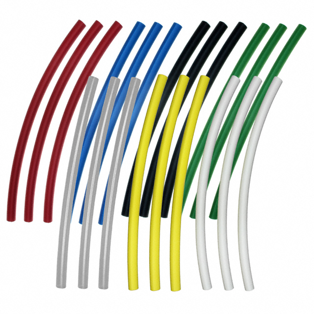 HEATSHRINK 1/4"X6" 21 PCS
