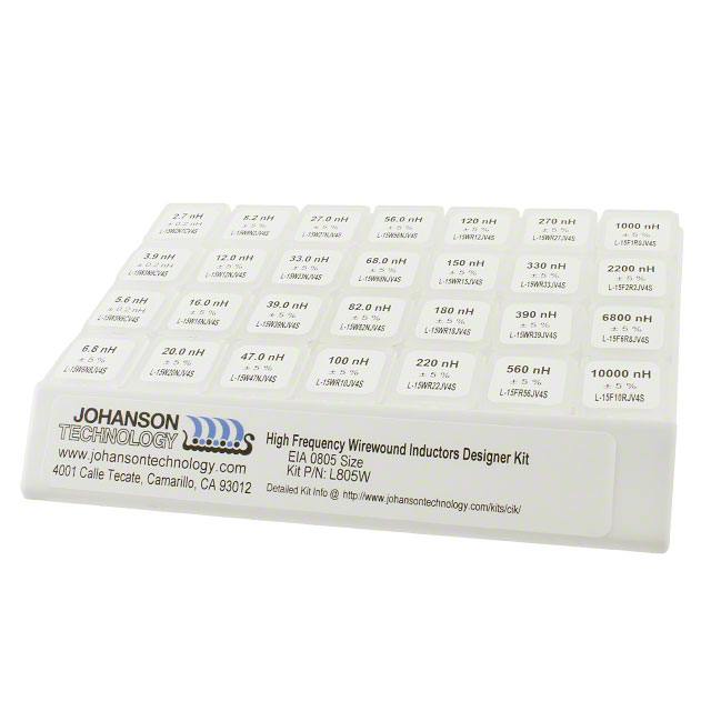 0805 WIRE WOUND HIGH Q IND KIT
