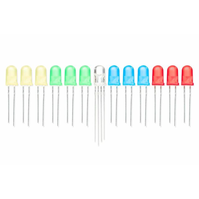 5MM LED DIODE PACK (13 PIECES)