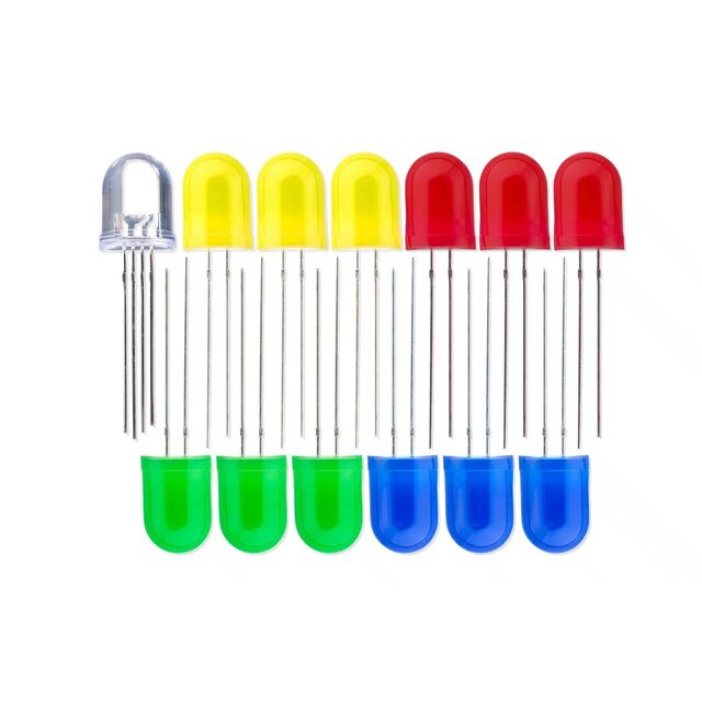 10MM LED DIODE PACK (13 PIECES)