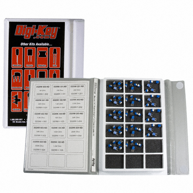 KIT POT TRIMMER 50-1M OHM 70PCS