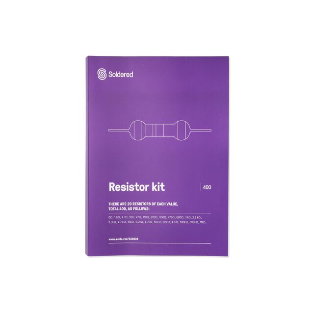 RESISTOR KIT SET 400PCS
