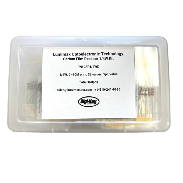 1/4W Carbon Res Kit 0~10M 160pc