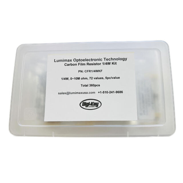 1/4W Carbon Res Kit 0~10M 360pc