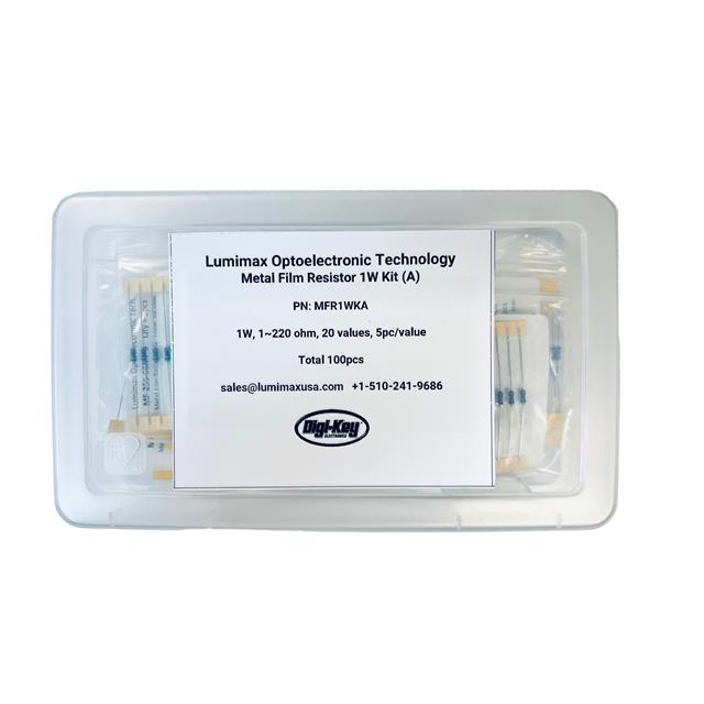 1W Metal Res Kit 1~220 100pc