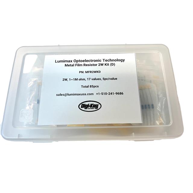 2W Metal Res Kit 1~1M 85pc