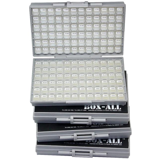 0402 1/16W 1% SMD RESISTOR KIT