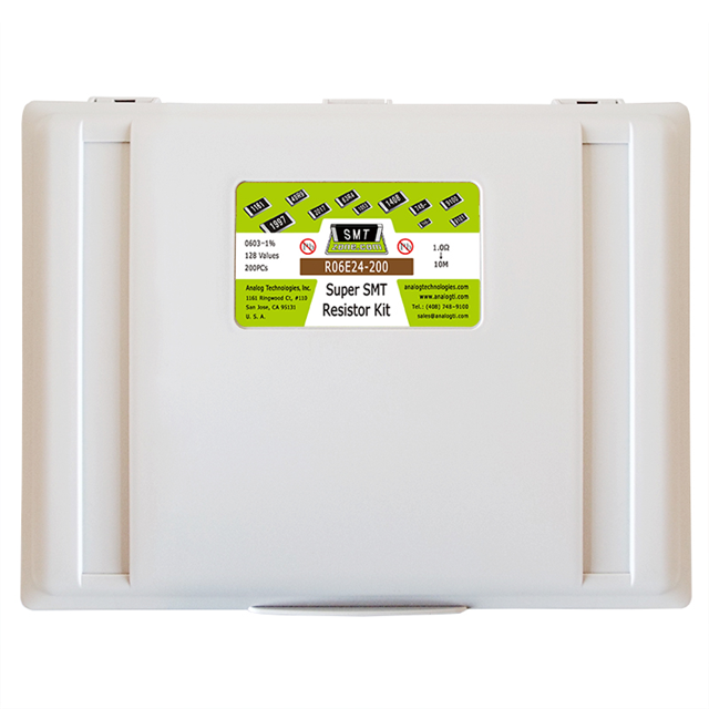 SMT/SMD RESISTOR KITS 128 VALUES