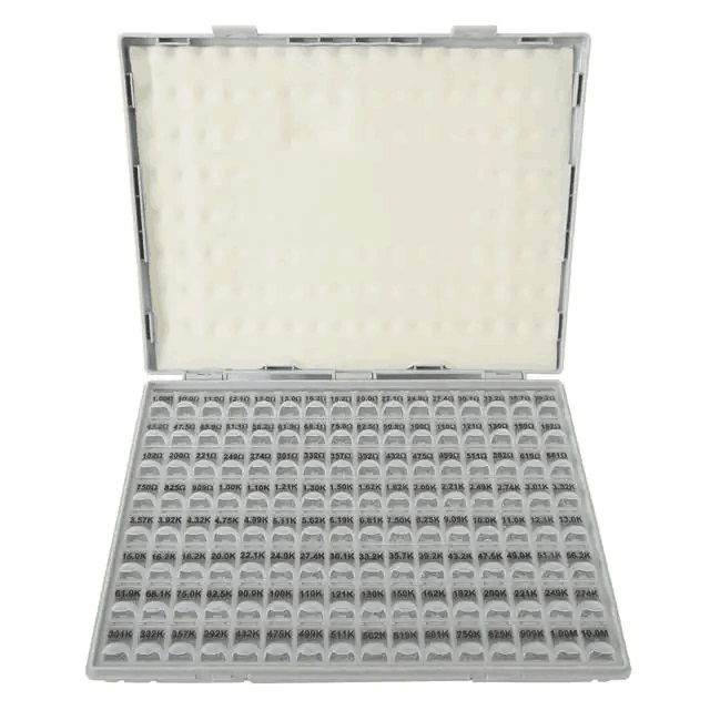 0402 1/16W 1% SMD RESISTOR KIT