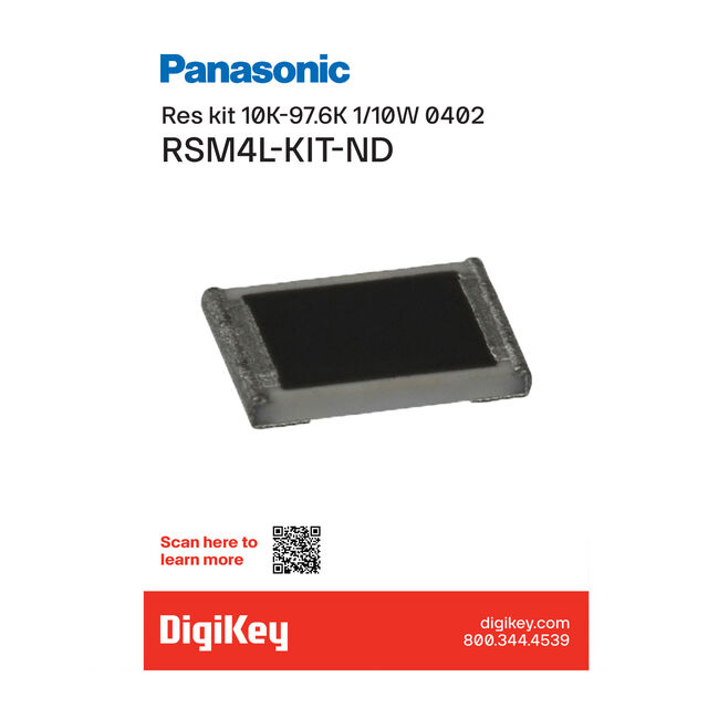 RES KIT 10K-97.6K 1/10W 4800PCS
