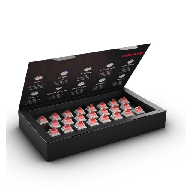 MX RGB RED, 23 SWITCHES