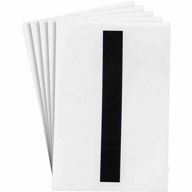 6" X 8" B514 BLACK I 20/PK