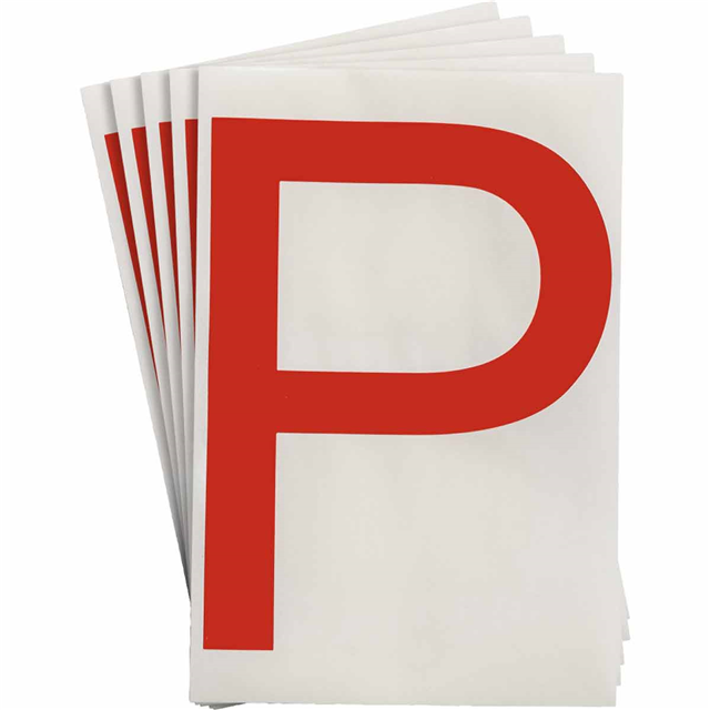 6" X 8" B514 RED P 20/PK