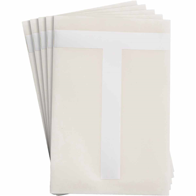 6" X 8" B514 WHITE T 20/PK