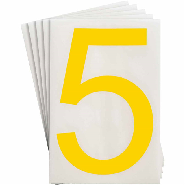 6" X 8" B514 YELLOW 5 20/PK