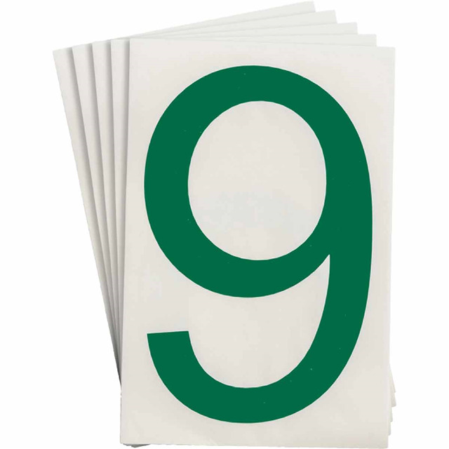 6" X 8" B514 GREEN 9 20/PK