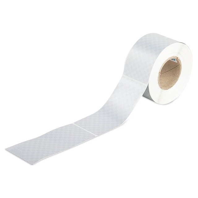 SAFETY LABELS; 99 X 44 MM; SILVE