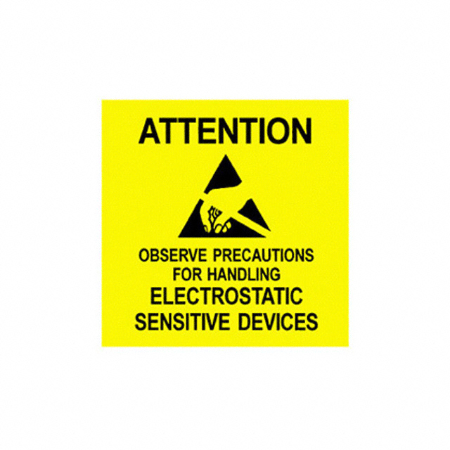 LABEL ESD/STATIC 2"X2" 500PC