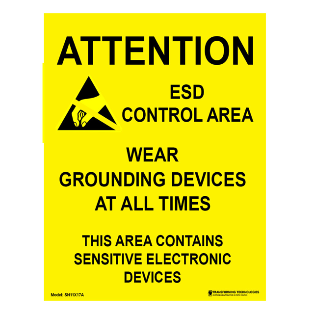 ESD SIGN 17X22
