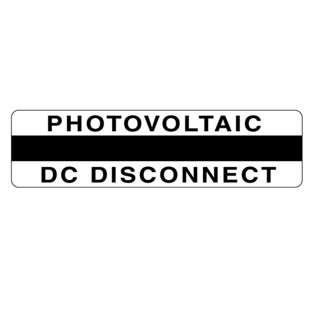 METAL SOLAR PLACARD ENGRAV 1=PC