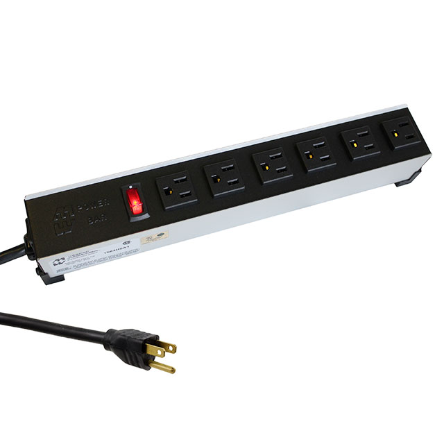 PWR OUTLET STRIP W/4 RECEPT 15FT