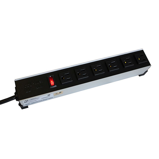 POWER STRIP 14" 15A 4OUT 15'CRD