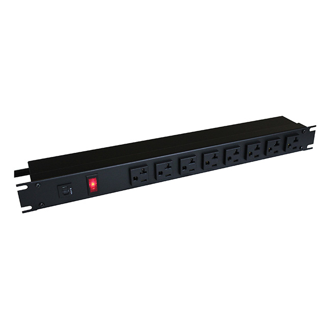 POWER STRIP 19" 20A 6OUT 6'C