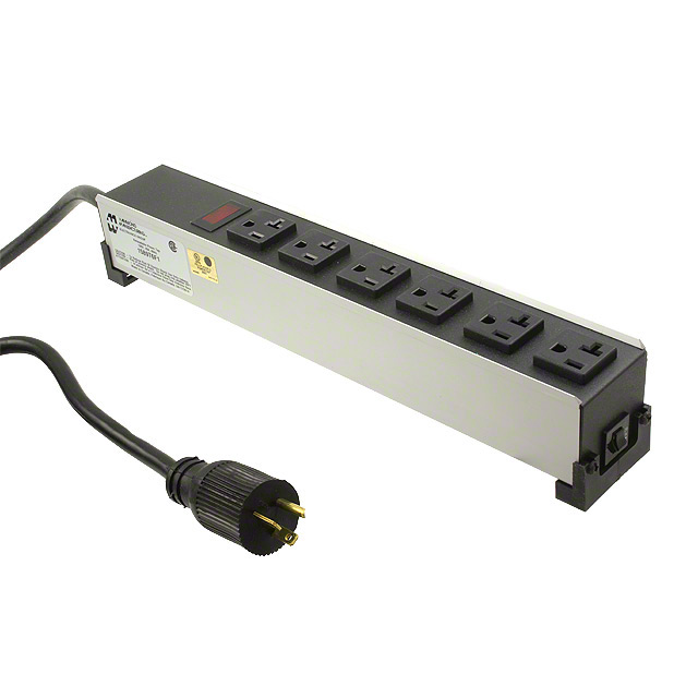 POWER STRIP14" 20A 6OUT 6'CRD