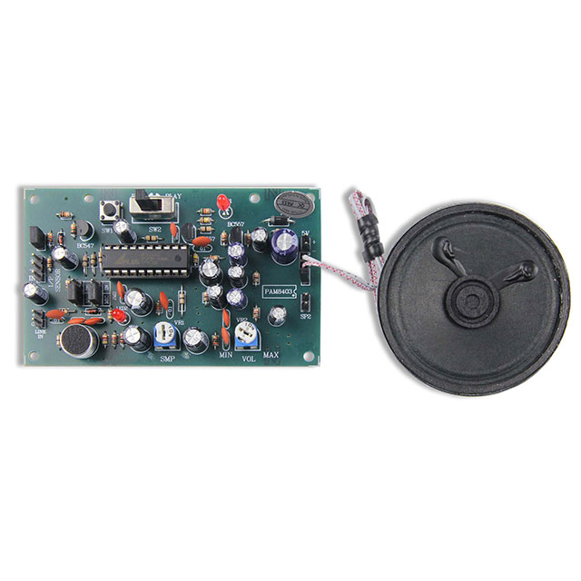 80 SECOND VOICE RECORDER 5W AMP