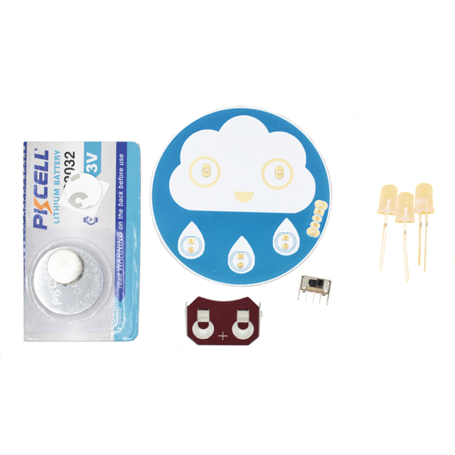 Happy Rain Cloud Solder Kit
