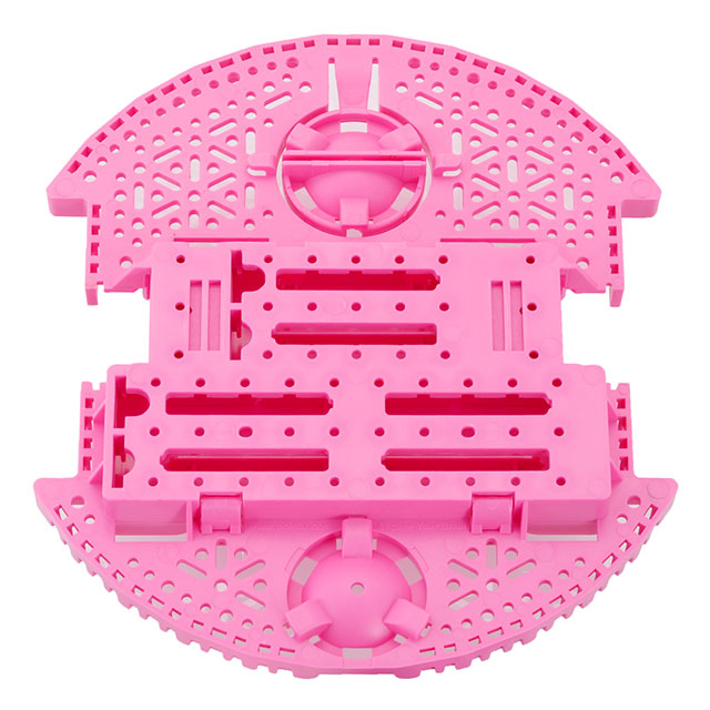 ROMI CHASSIS BASE PLATE - PINK