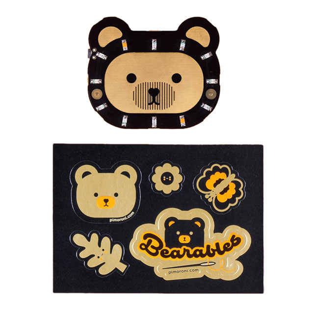 BEARABLES BEAR LED BADGE
