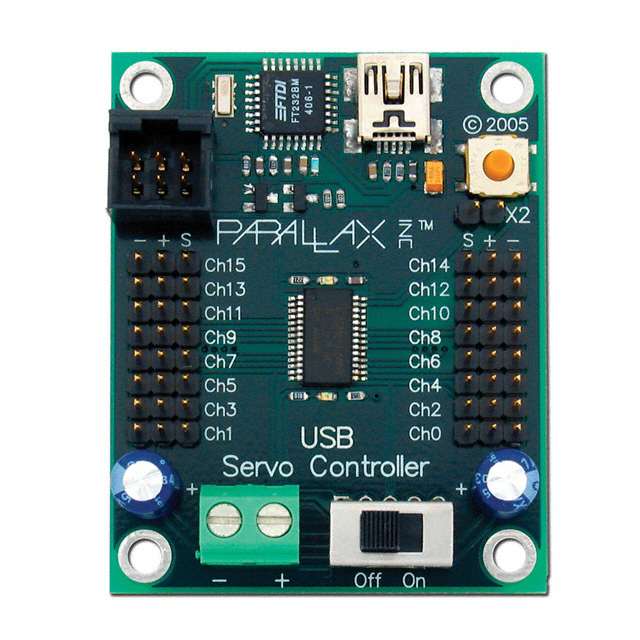 BOARD PARALLAX SERVO DRIVE CTRLR