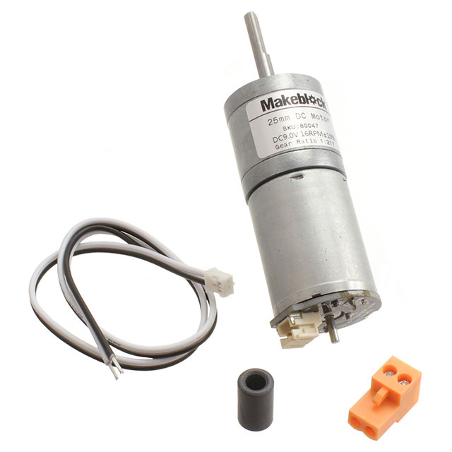 GEARMOTOR 16 RPM 9V