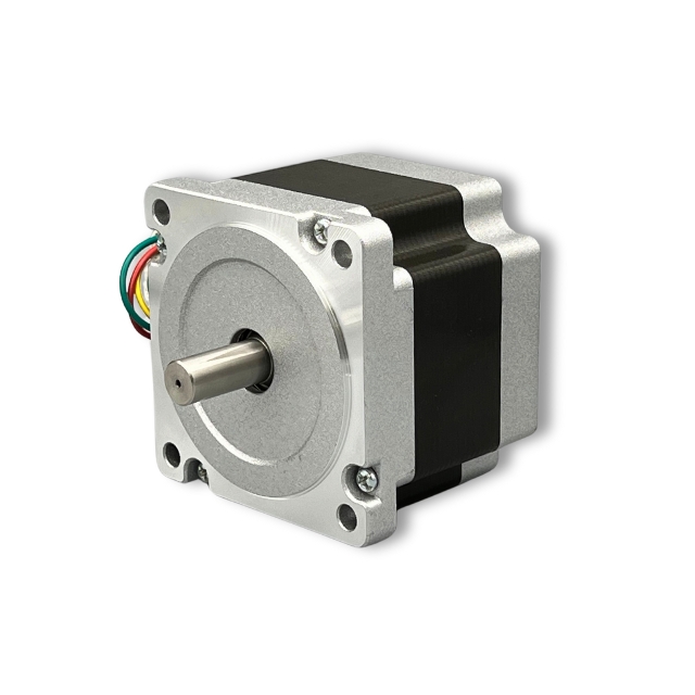NEMA 34 Hybrid Stepper, Dual Sha