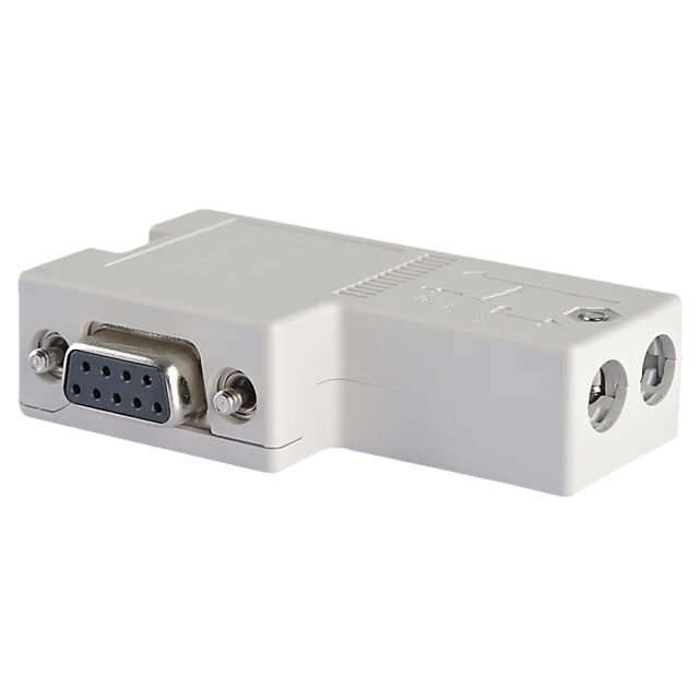 SUB D9 CONNECTOR W/TERMIN. RESIS