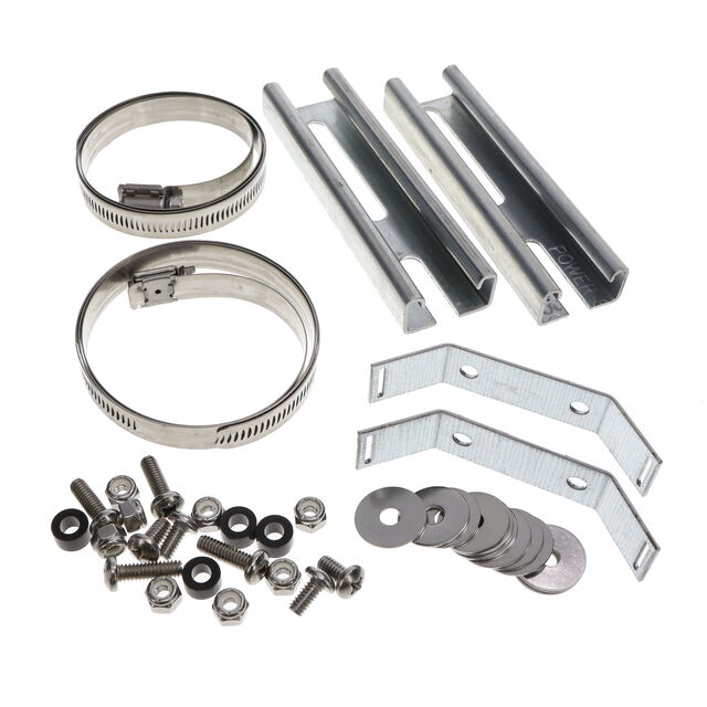 POLE MOUNT KIT, FOR 10 - 12 INCH