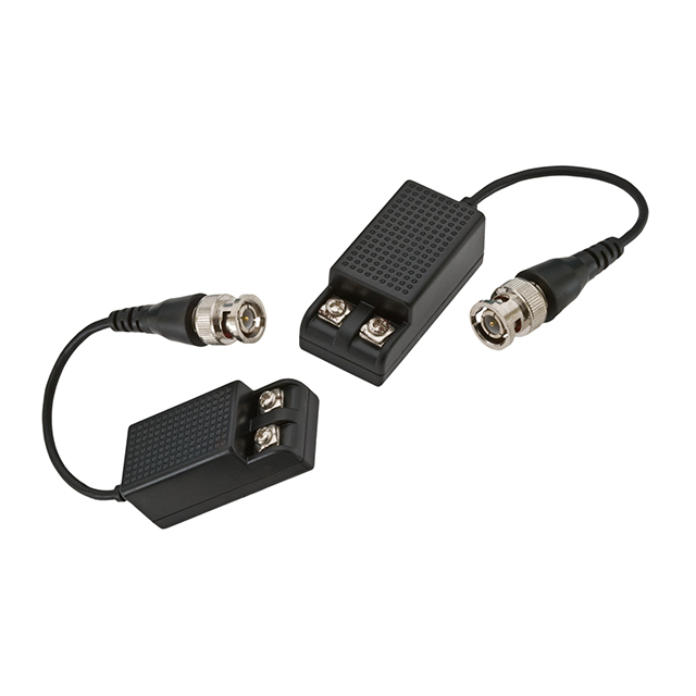 CCTV BALUN, BNC PIGTAIL,  1 PAIR