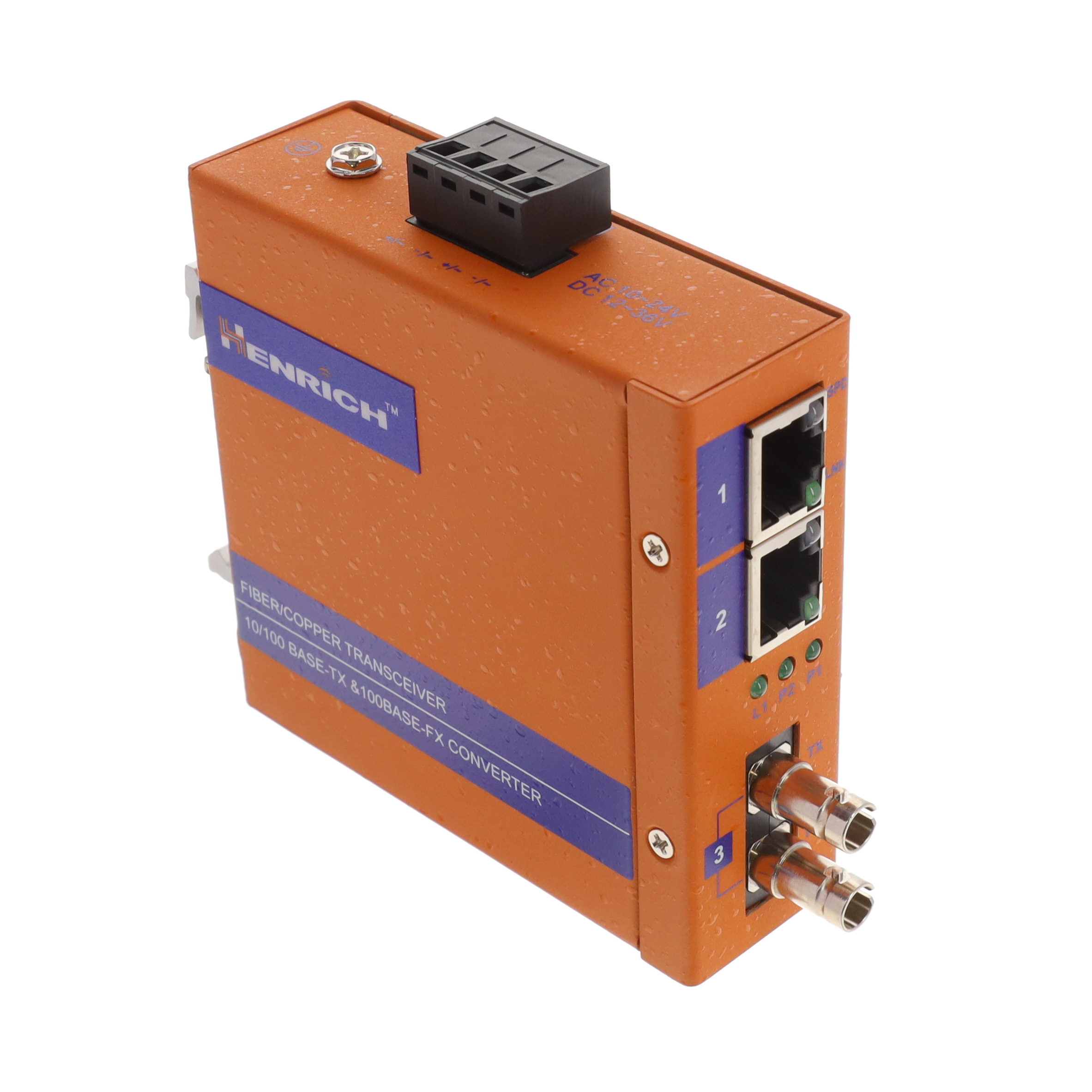 MEDIA CONVERTER DIN-RAIL UNMANAG